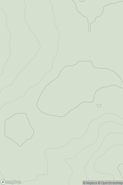 Thumbnail image for Millstone Hill [Tomintoul to Banff] showing contour plot for surrounding peak